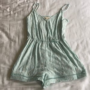 Light blue PacSun romper (size small)